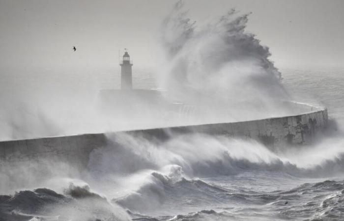 Le Met Office émet des avertissements météorologiques concernant de fortes pluies et des rafales allant jusqu’à 80 mph à travers le Royaume-Uni