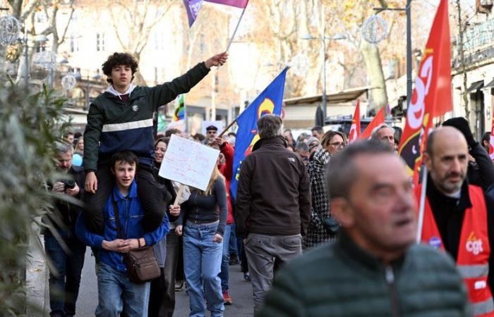 près de 500 personnes mobilisées dans les rues de Cahors