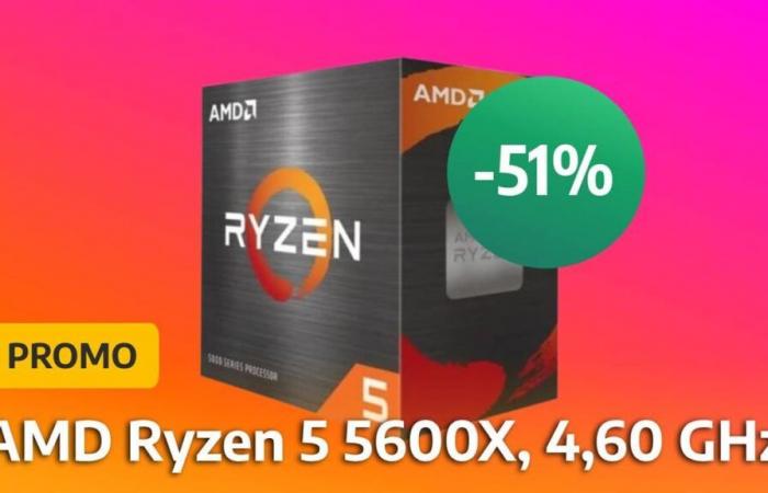 Baisse de prix folle sur le Ryzen 5 5600X d’AMD qui est désormais à seulement 99€ !