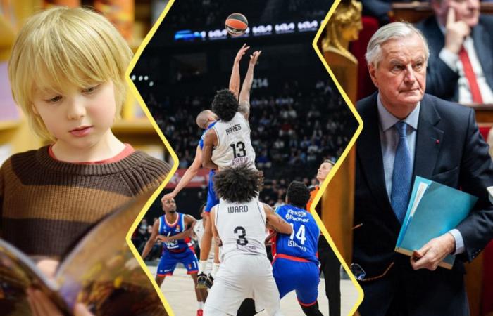 une pépite d’or, le Paris Basket en grande forme et le gouvernement renversé