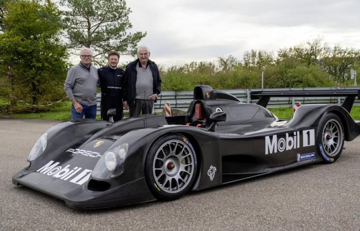 Porsche relance son éphémère LMP 2000 en piste