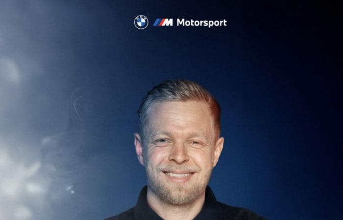 Kevin Magnussen pilote officiel BMW M Motorsport en 2025