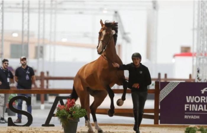 Aujourd’hui… début de la Coupe de dressage de la Fédération équestre saoudienne à Riyad