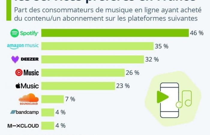 Utilisez-vous un service de streaming musical payant ? Et si oui lequel ?