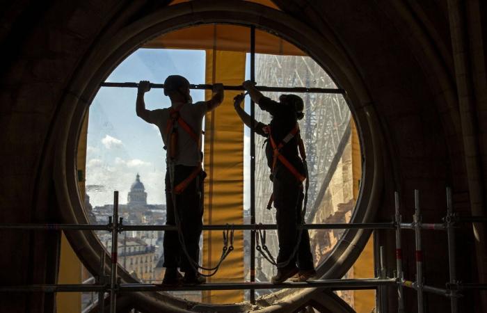 découvrez les photos spectaculaires d’un chantier hors du commun