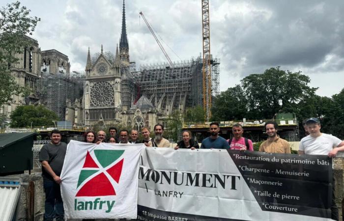 Cette entreprise de Seine-Maritime a contribué à la reconstruction de Notre-Dame