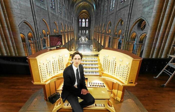 Le Breton Vincent Dubois revient au grand orgue de Notre-Dame de Paris