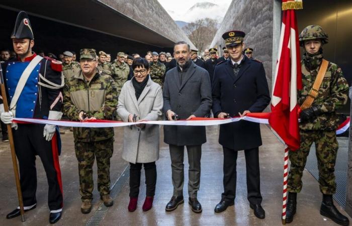 Le plus grand stand de tir couvert de Suisse inauguré à Sion