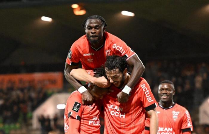 Lorient prend les commandes, le Red Star récupère – Ligue 2 – D15