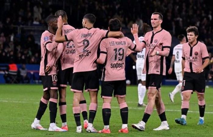 Les chiffres clés du match Auxerre-PSG