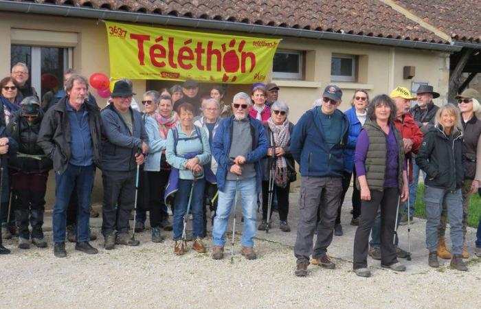 Cressensac-Sarrazac. Une cinquantaine de marcheurs au Téléthon