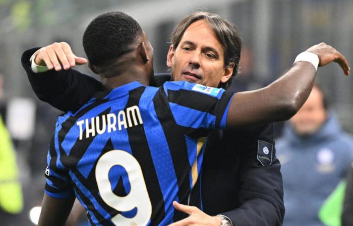 Inzaghi sur les conseils “extraordinaires” de Barella et de l’Inter pour Thuram après la victoire 3-1