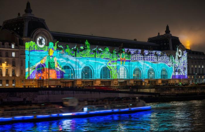 Caillebotte en Lumière, le spectacle de mapping vidéo gratuit du musée d’Orsay, se dévoile