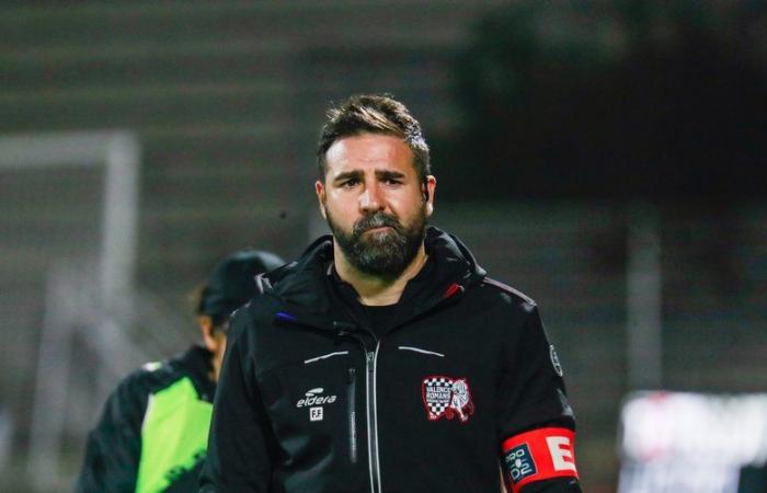 la colère de Fabien Fortassin, manager de Valence-Romans