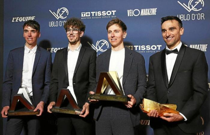 Tadej Pogacar remporte le trophée du Cycle d’Or 2024… Aussi Alexandre Leauté