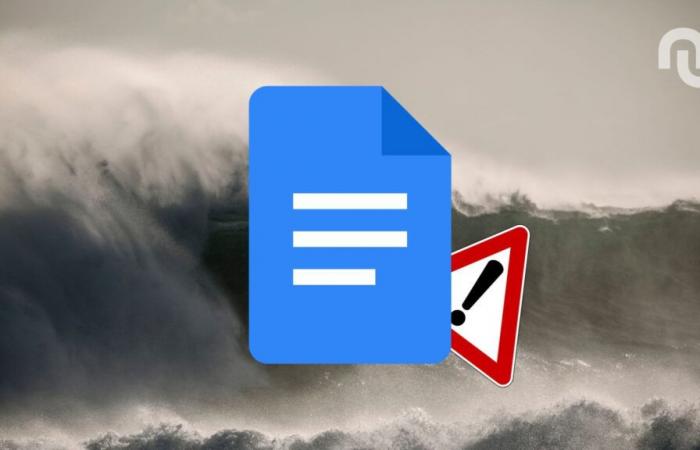 Google Docs a averti les Californiens du tremblement de terre