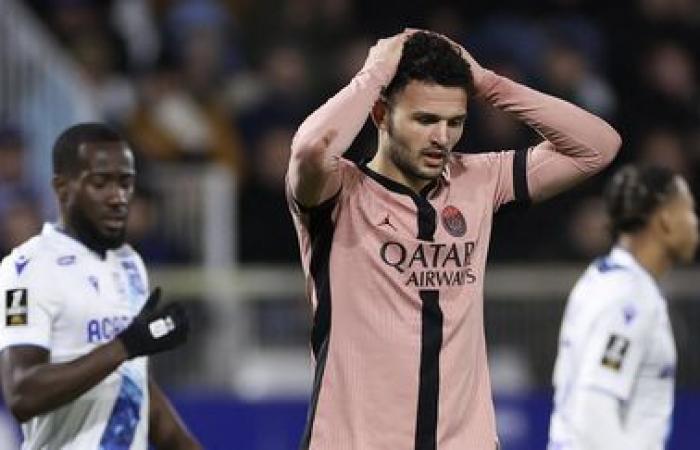 tombé sur un gardien en feu, le PSG silencieux et tenu en échec à Auxerre