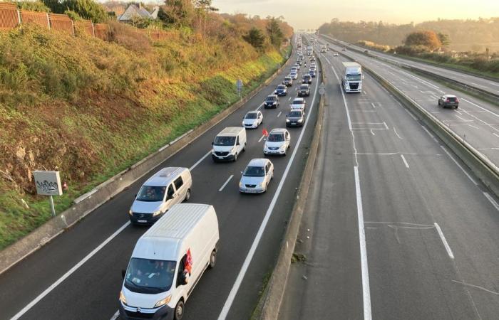 Fonderie Bretagne. “La tombe est creusée mais elle n’est pas fermée.” Manifestation des salariés de Caudan, qui espèrent que Renault tiendra ses engagements