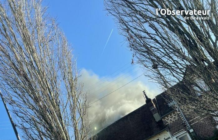 A Beauvais, la bibliothèque d’un résident prend feu dans le quartier de Marissel