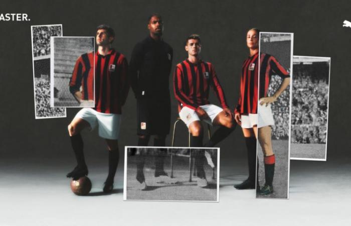 L’AC Milan et PUMA célèbrent les 125 ans des Rossoneri avec un kit spécial anniversaire