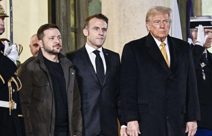 Donald Trump, Volodymyr Zelensky et Emmanuel Macron se sont rencontrés lors d’une réunion trilatérale à Paris