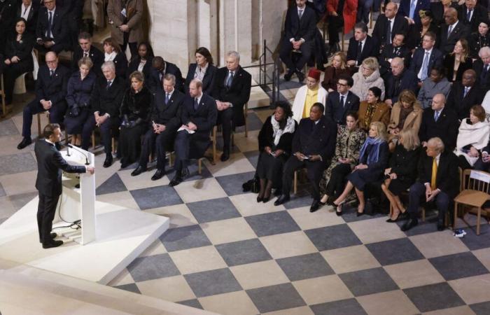 Emmanuel Macron exprime la « gratitude de la nation française envers tous ceux qui ont sauvé et reconstruit » la cathédrale