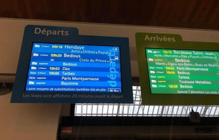 “Je me retrouve sans train”, “c’est aberrant”, les voyageurs face aux perturbations dans le sud-ouest