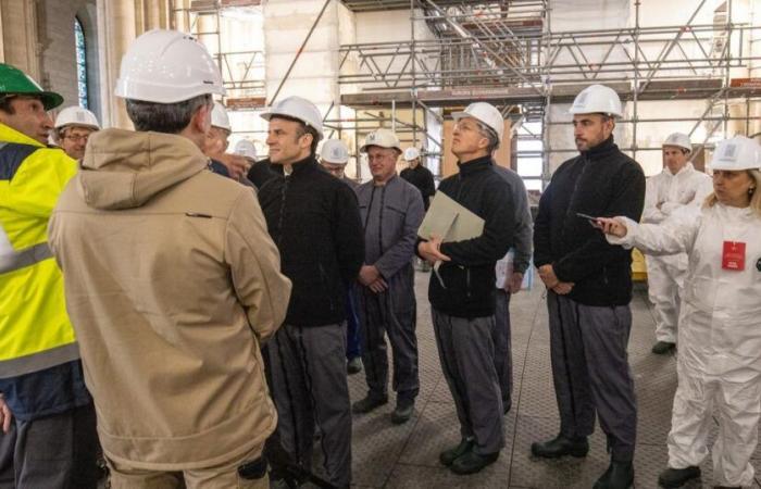 Visites en vêtements jetables, repas pantagruéliens avec les ouvriers, vertiges de Roselyne Bachelot… Cinq ans de reportage à Notre-Dame