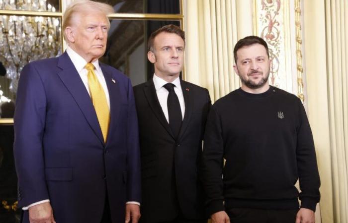 Trump, Zelensky et Macron entament une réunion trilatérale à Paris