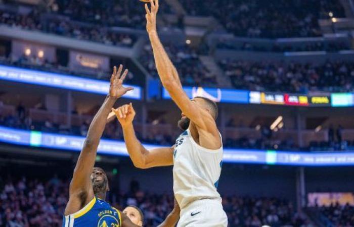 Autour de Rudy Gobert, la défense des Wolves éteint les Warriors ! • Basket-ball américain