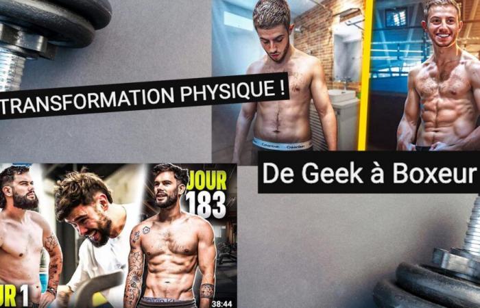 Pour DTR Fight et sur YouTube, le rite de passage des transformations physiques pour faire cliquer