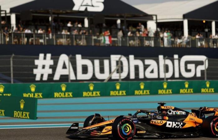 les deux McLaren mènent la troisième séance d’essais libres du GP d’Abu Dhabi