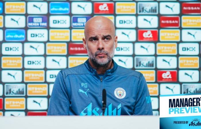 Pep fait le point sur ses blessures pour le choc à Crystal Palace