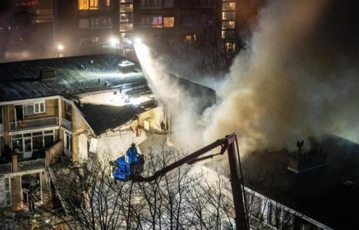 Une maison à La Haye (NL) s’effondre après une explosion