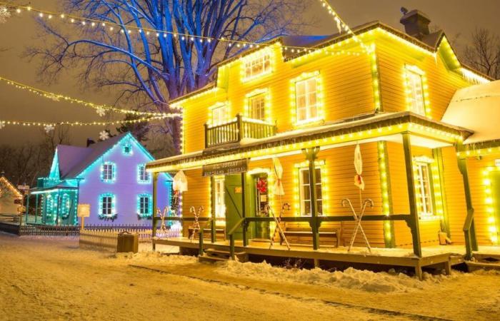 La magie des fêtes traditionnelles au Village illuminé Desjardins