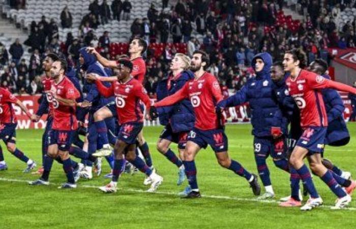 Ligue 1 : Lille ne s’arrête plus