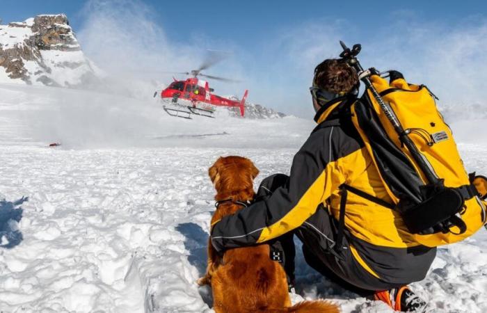 Une plaque de neige a enseveli trois participants au cours d’avalanche