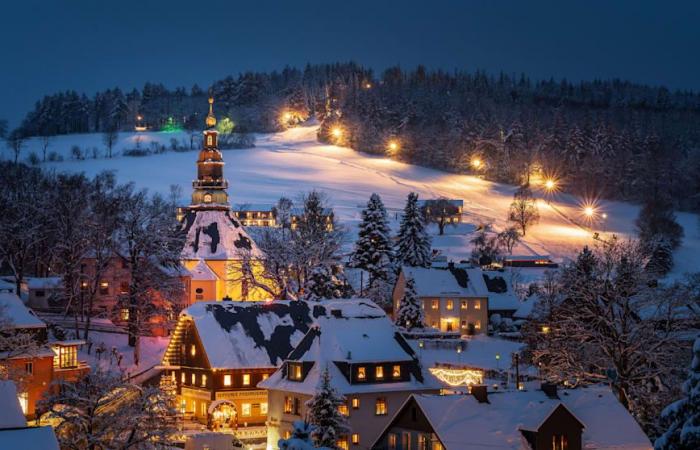 Neige en Allemagne : c’est ici qu’il tombe le plus de flocons le week-end