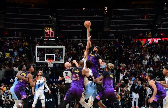 Notes pour LeBron James et Anthony Davis lors de la défaite des Lakers contre les Hawks