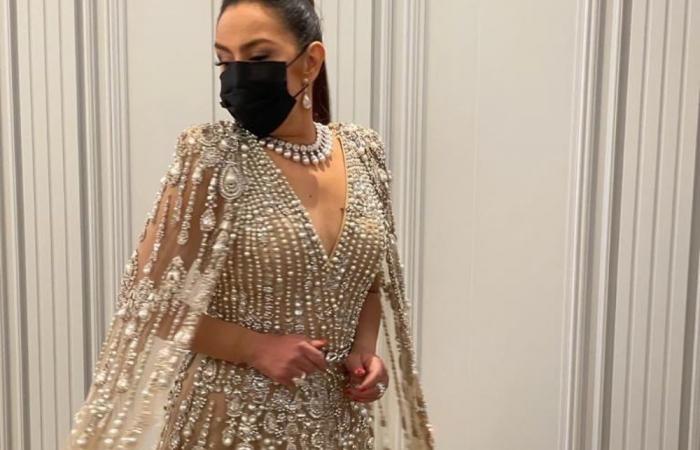 Le look de Sherihan pour ses 60 ans : un luxe sans précédent