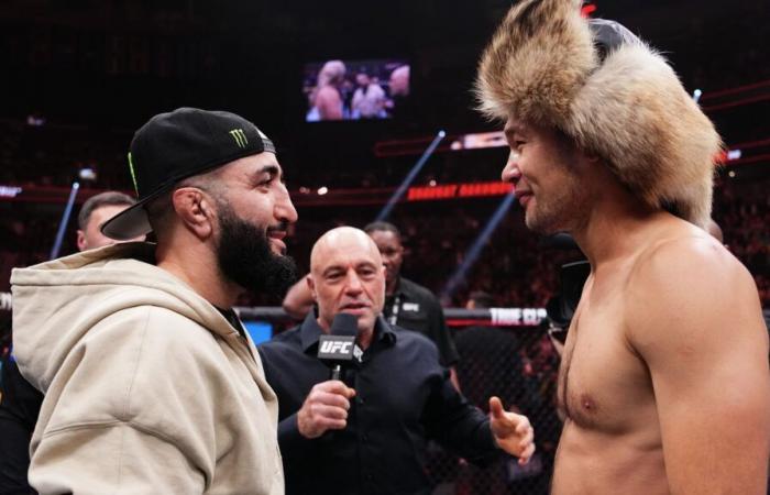 Belal affronte une foule en colère après avoir écrasé l’interview de Shavkat à l’UFC 310 – “Ces huées vont se transformer en larmes”