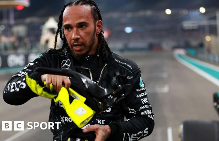 Lewis Hamilton dit qu’il a “terminé sur une bonne note” chez Mercedes après 12 ans ensemble