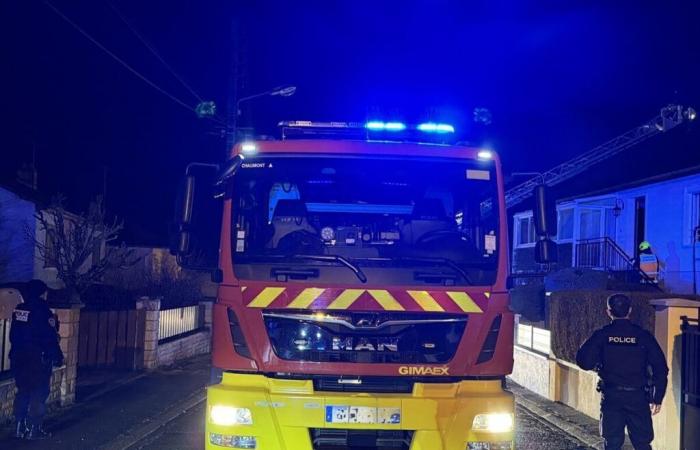 Un incendie se déclare dans les combles d’un pavillon à Chaumont