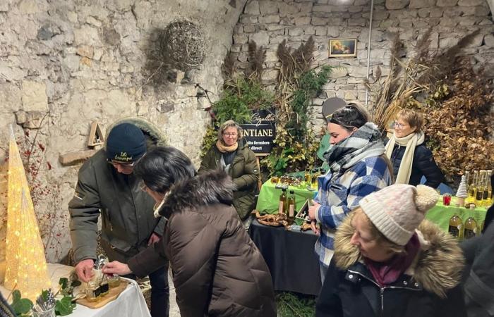 ce marché de Noël installé dans les caves