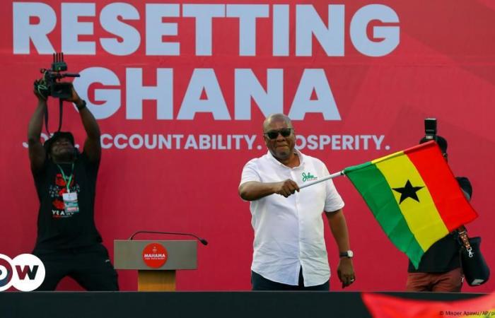 John Mahama remporte l’élection présidentielle au Ghana – DW – 12/09/2024