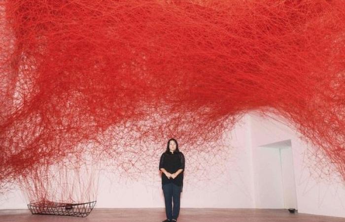 Exposition Chiharu Shiota au Grand Palais