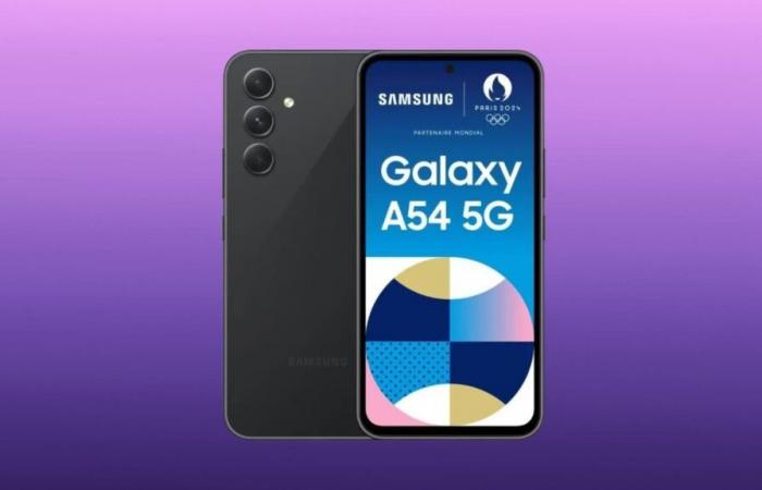 Offre ultime pour le Samsung Galaxy A54 vendu à seulement 220 euros chez Cdiscount