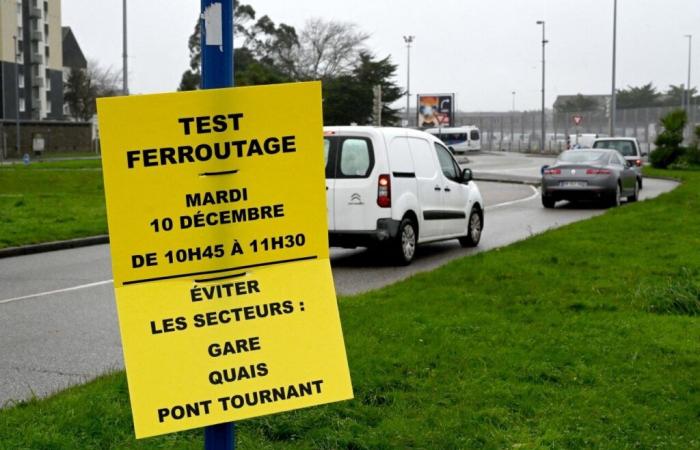 Le premier train d’essai ferroutage traversera Cherbourg ce mardi, voici à quoi s’attendre