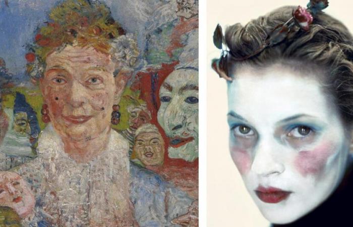 « Mascarade, maquillage et Ensor », l’exposition extraordinaire des peintres de mode au MoMu d’Anvers