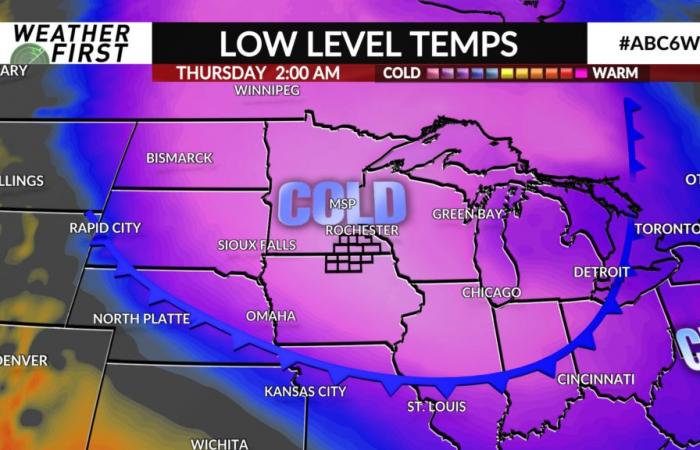 Tendance à la baisse importante des températures en milieu de semaine – ABC 6 News